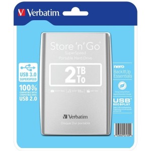VERBATIM Store”n”Go 2TB Silver (53189)