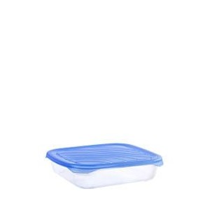 Mega Plast, Dóza Frigo basic 16 x 16 x 4,5 cm (0,5 l), hranatá, růžová, žlutá, modrá nebo zelená