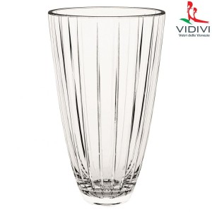 VIDIVI, skleněná váza ACCADEMIA průměr 17,5 cm, výška 30 cm
