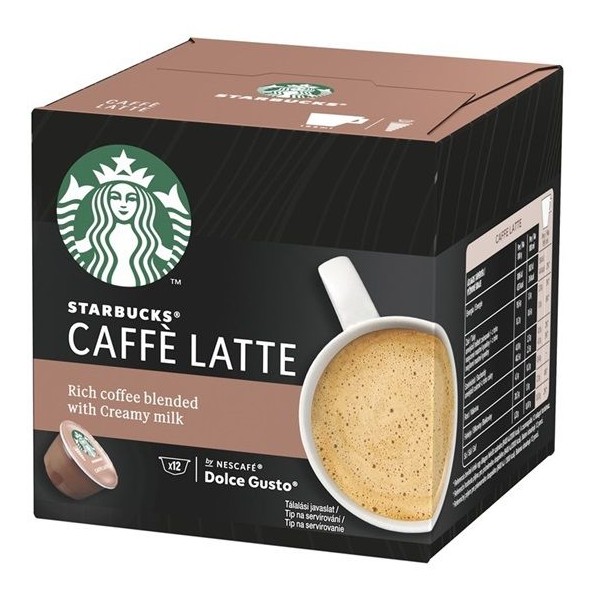 STARBUCKS Caffe Latte 12cap