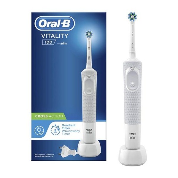 ORAL-B Vitality Cross Action 100 White