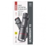 CREE LED kovová svítilna Ultibright 70, P3170, 340lm, 3xAAA