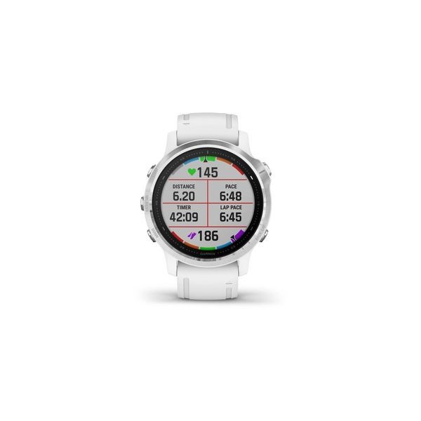 Fenix 6S Silver White band GARMIN