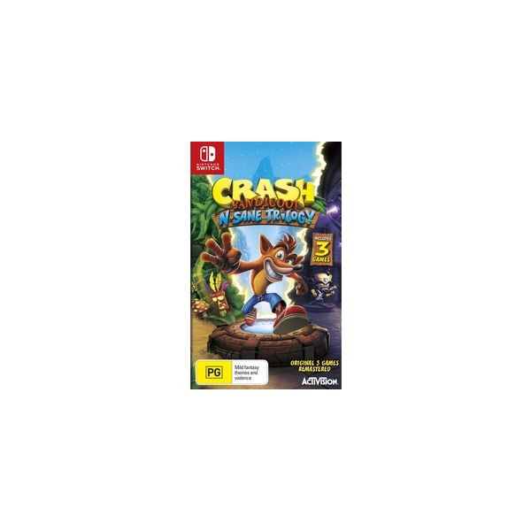 Crash Bandicoot N.Sane Tril. hra SWITCH