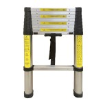 IGOTREND, teleskopický automatický žebřík 9 příček, 2,6 m, nosn. 150kg