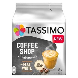 TASSIMO FLAT WHITE KAPSLE 8ks TASSIMO