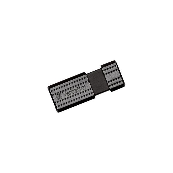 USB FD 64GB PINSTRIPE BLACK VERBATIM
