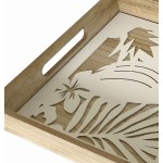 DUE ESSE, Podnos TROPIC s uchy 35 x 25 cm