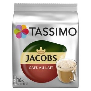 TASSIMO CAFE AU LAIT KAPSLE 16ks TASSIMO