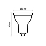 LED žárovka Classic MR16 9W GU10 teplá bílá