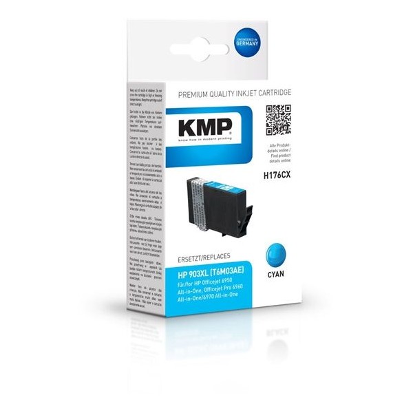 KMP H176CX (HP 903 Cyan XL)