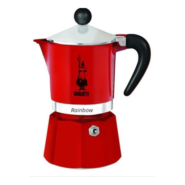 BIALETTI RAINBOW 3 ŠÁLKY ČERVENÁ