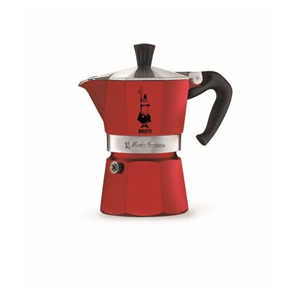 Bialetti Fiammetta 3 Šálky Červená