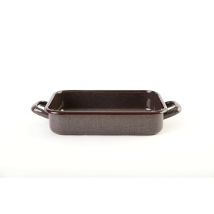 Olymp, Hnědý granit, smaltovaný pekáček 22 cm 1,5 l