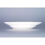 Český porcelán, Talíř dezertní praporový, průměr 13 cm, dekor cibulák, sada 6 ks