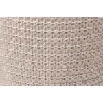 Lamela, květináč MAGNOLIA ECO Jersey průměr 19 cm, bílá