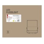 LED reflektor PROFI PLUS asymmetric 300W, černý, neutrální bílá