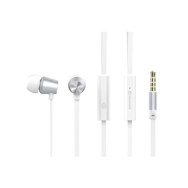 Swissten Earbuds Dynamic Ys500 Sil/Wt