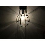 Koopman, Solární závěsná LED lampa ŽÁROVKA průměr 18,5 cm, výška 27 cm