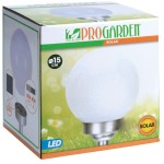 Koopman, Solární LED svítilna ProGarden s koulí průměr 15 cm, výška 47 cm
