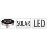 Koopman, Solární LED svítilna ProGarden s koulí průměr 20 cm, výška 52 cm