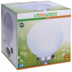 Koopman, Solární LED svítilna ProGarden s koulí průměr 25 cm, výška 68 cm