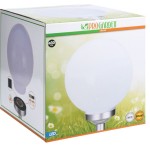 Koopman, Solární LED svítilna ProGarden s koulí průměr 30 cm, výška 73 cm