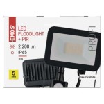 LED reflektor PROFI s pohybovým čidlem, 20W neutrální bílá