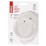 LED noční světlo P3317 s fotosenzorem do zásuvky