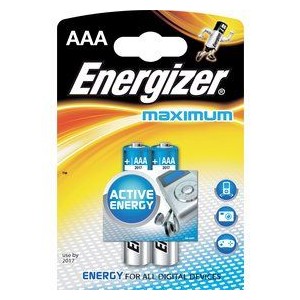 LR03 2BP AAA Maximum Alk ENERGIZER