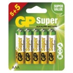 Alkalická baterie GP Super AAA (LR03)