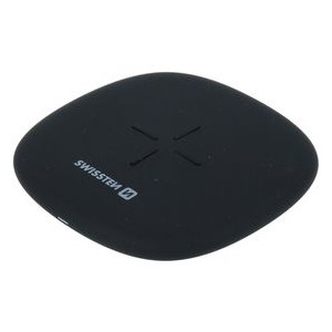 WIRELESS NABÍJEČKA 10W ČERNÁ SWISSTEN