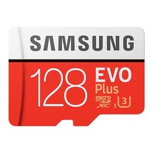 MicroSDXC 128GB EVO Plus+SD adap SAMSUNG