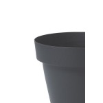 Gardino, Květináč MELROSE s kolečky, průměr 60 cm, antracit