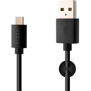 FIXED 1m USB-C kabel, černý FIXD-UC-BK