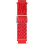 Řemínek textilní 22mm červený ALIGATOR