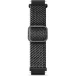 Řemínek textilní 22mm černý ALIGATOR