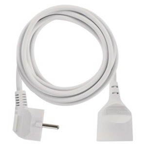 Prodlužovací kabel 3 m / 1 zásuvka / bílý / PVC / 1,5 mm2