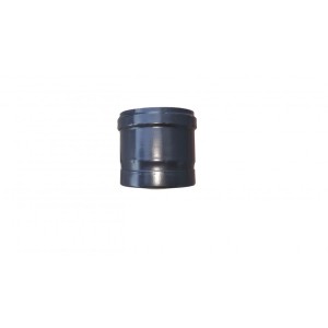 Žemini, kondenzační nádoba, průměr 80 mm, smaltovaná, černá (pro peletová kamna)