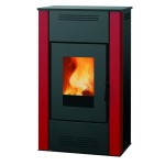 ALFA PLAM, krbová kamna GRETA*CV, červená 8 kW, horní/zadní