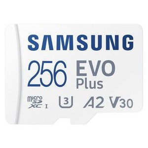 MicroSDXC 256GB EVO Plus+SD adap SAMSUNG