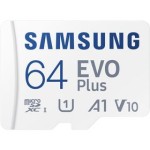 MicroSDXC 64GB EVO Plus+SD adap SAMSUNG