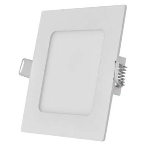 LED vestavné svítidlo NEXXO, čtvercové, bílé, 7W, neutrální bílá