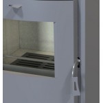 BELLA THALIA, krbová kamna Alberta teplovzdušná, 6 kW, černá