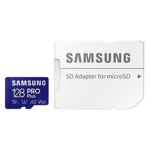MicroSDHC 128GB PRO Plus+ SD adp SAMSUNG