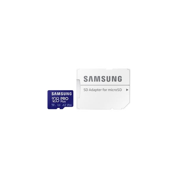 MicroSDHC 128GB PRO Plus+ SD adp SAMSUNG